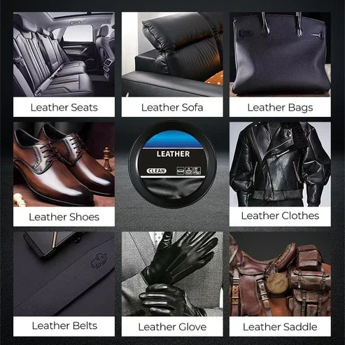 Leather Care Cleaning Cream - Deep Nourishing & UV Protection for Prolonged Leather Life