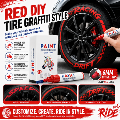 Waterproof Paint Marker Set