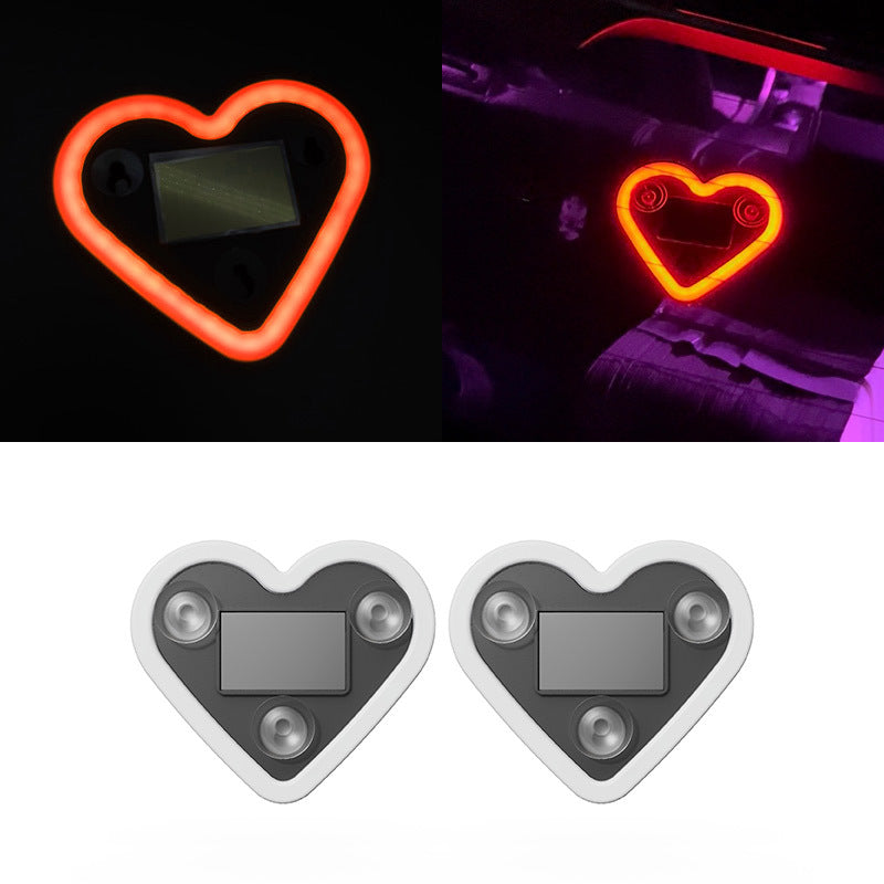 ❄️Holiday Early Bird Discount🎁 Wireless heart-shaped atmosphere light for the car