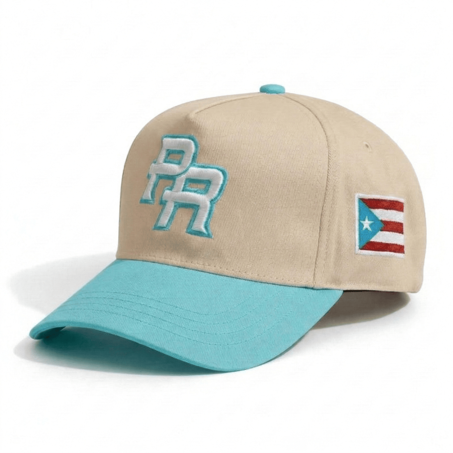 Vintage Puerto Rico Pride Denim Cap