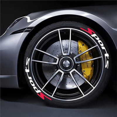 Limited Time Buy 1 Get 1 Free & 4Pcs 3D Car Tire Stickers – Waterproof Universal Wheel Decals | Motorcycle Auto Exterior Accessories