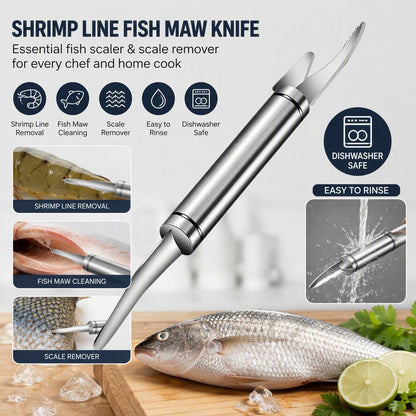 5 In 1 Multifunctional Shrimp Line Fish Maw Knife Shrimp Peeler