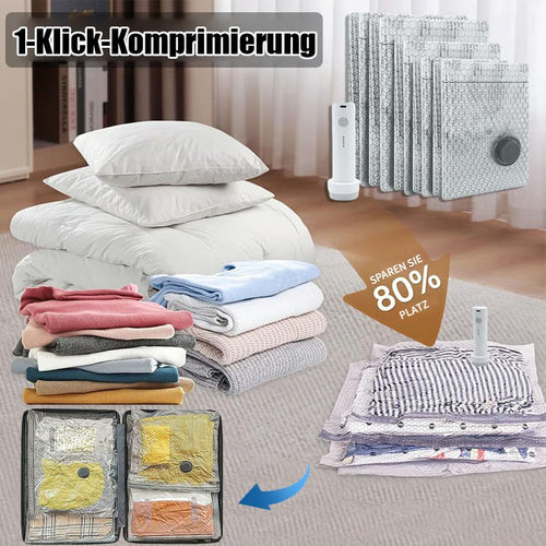 🔥Reise-Vakuum-Kompressionsbeutel-Set(Mit Kompressor)