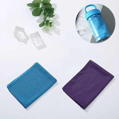 🎉BUY 1 GET 1 FREE🌞Cooling Bottle - Cold Sweat Towel You Can Use Anywhere, Anytime! Reusable Soft Absorbent Cooling Portable