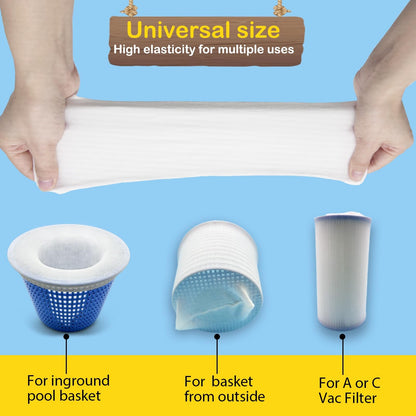 ✨Special Sale - 49% OFF✨Pool Skimmer Socks for Skimmer Basket Clean
