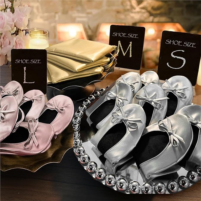 🎁Women's Elegant Foldable Ballet Flats – Lightweight & portable – Perfect for travel, office or back-up comfort – stylish and practical ✨🌸