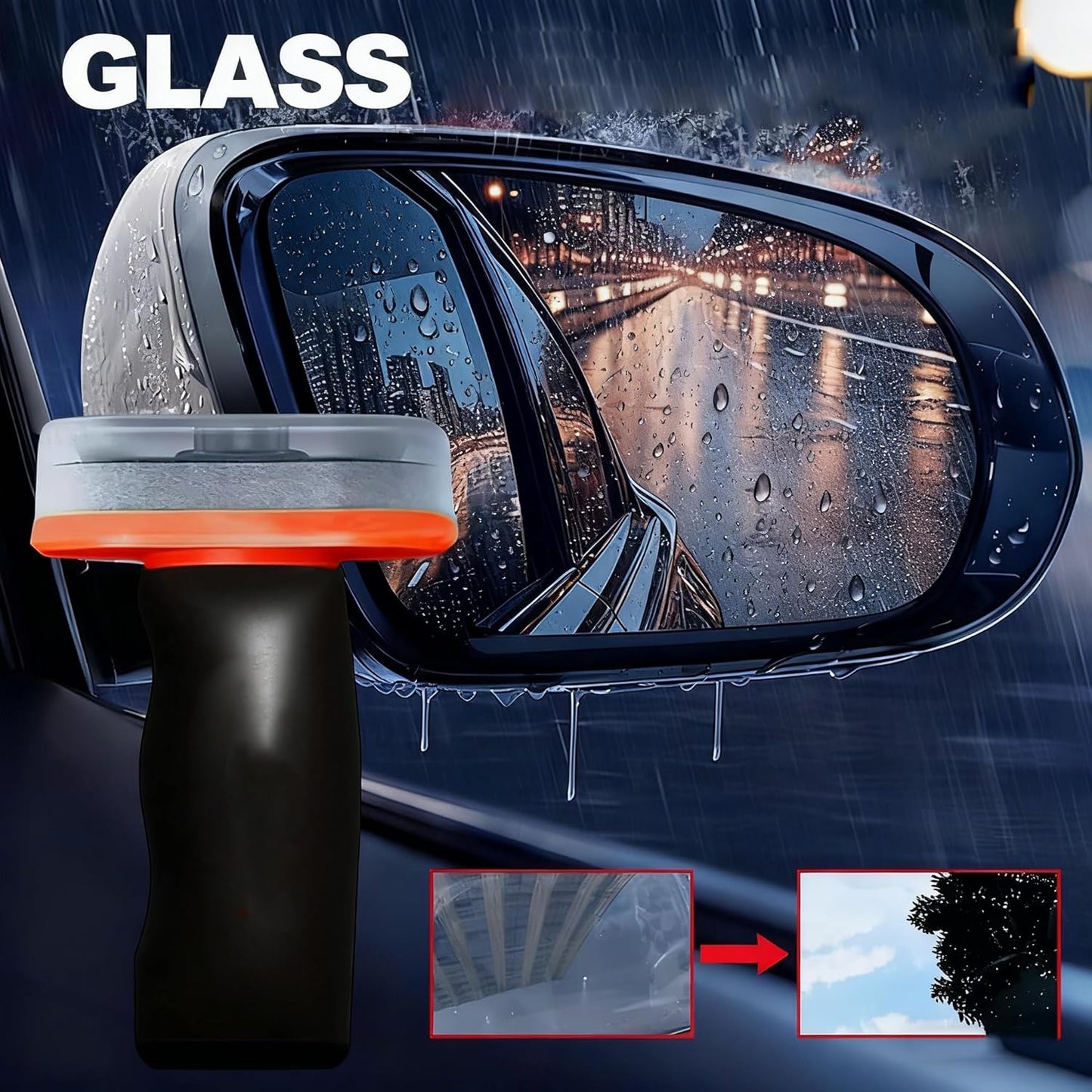 🔥 LAST DAY 50% OFF-Glass Guard, Glass Cleaner, Automotive Oil Film Cleaning Brush