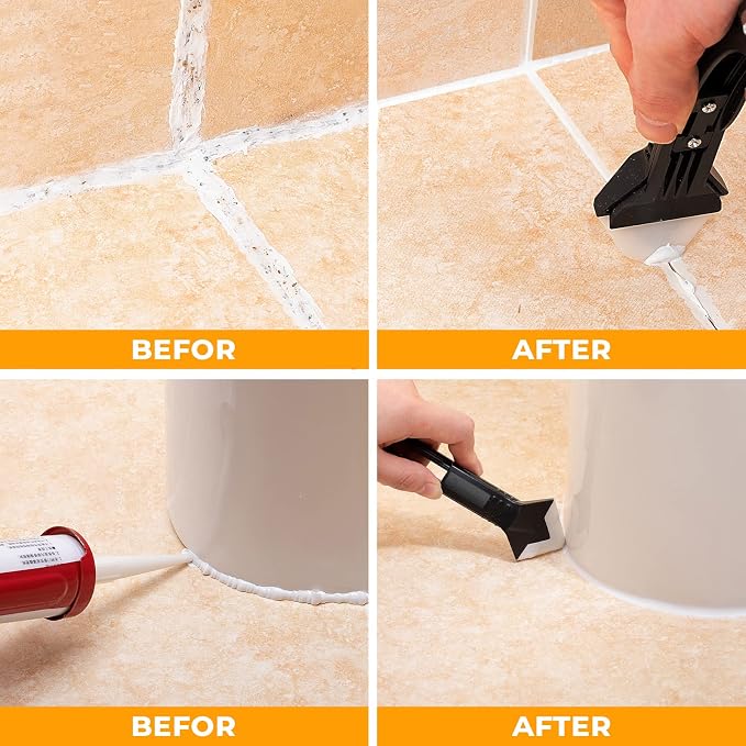 Silicone Caulking Finishing Tool Kit