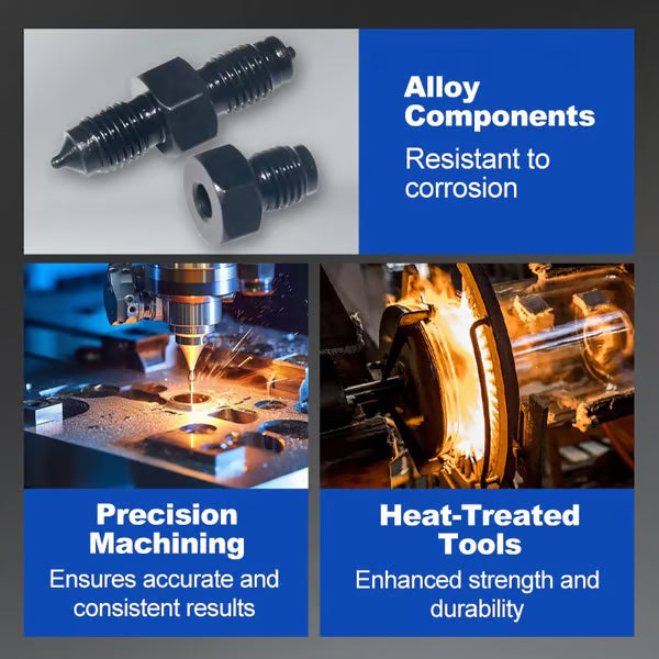 🔩Kit de herramientas universal para abocinar tuberías de freno de coche