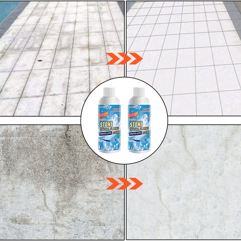 🔥Stone Stain Remover Cleaner (Effective Removal of Oxidation, Rust, Stains)