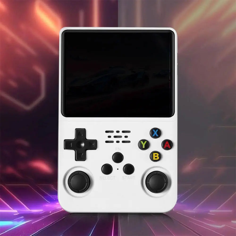 R36S Retro Handheld Game Console – 3.5" IPS Screen, Linux System, 3000mAh Battery, Preloaded Games