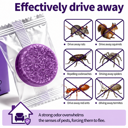 🐭 All-Natural Peppermint & Cinnamon Pest & Rodent Repellent Pucks 🕷️🐍