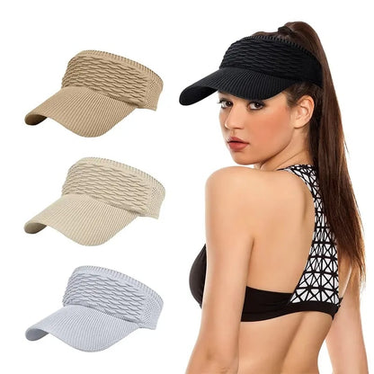 🔥BUY 1 GET 1 FREE - Women's High Ponytail Sun Visor Hats