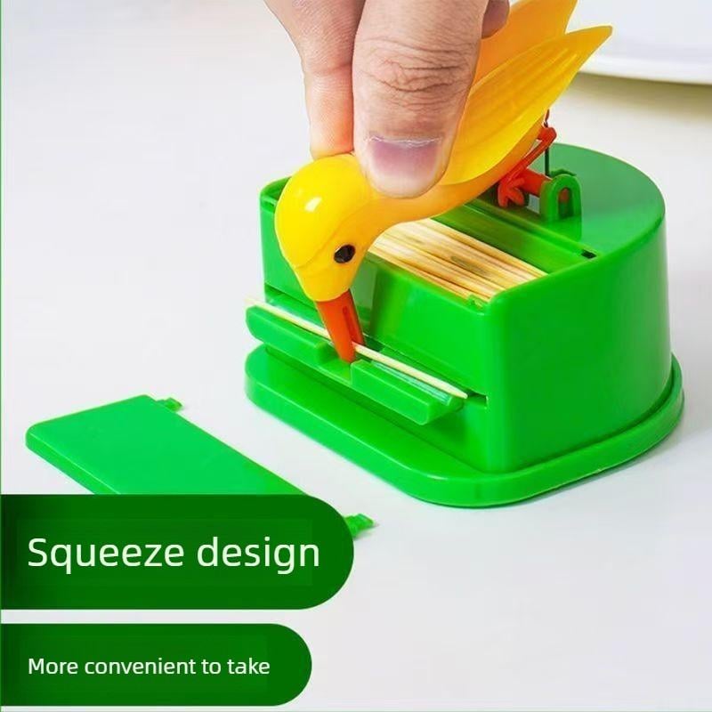 Bird Toothpick Holder Box