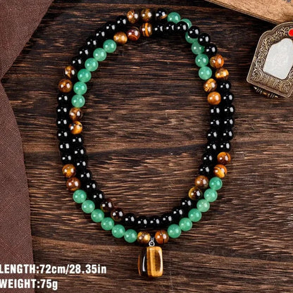 🔥This Week Sale 59% OFF⏰✨Bohemian Natural Stone Beaded Necklace🎁