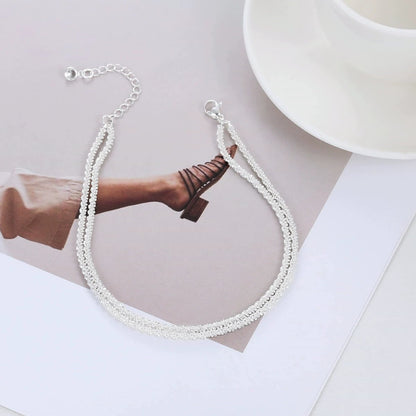 🎉🔥Dainty Layered Anklet For Women（free Exquisite gift box）