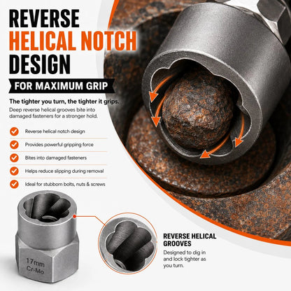 🧰13+1 PCS Bolt & Nut Extractor Set🔩