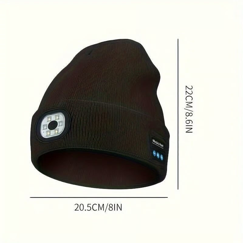 🔥Bluetooth Beanie with LED Light & Removable Speakers