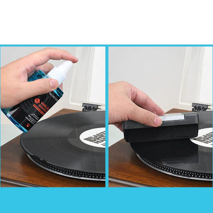 🎵 LIMITED-TIME 50% OFF! 💥 Anti-Static Vinyl Record Cleaning Spray – Dust Removal, Alcohol-Free, Easy Mist ✨