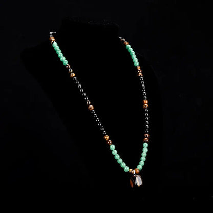 🔥This Week Sale 59% OFF⏰✨Bohemian Natural Stone Beaded Necklace🎁