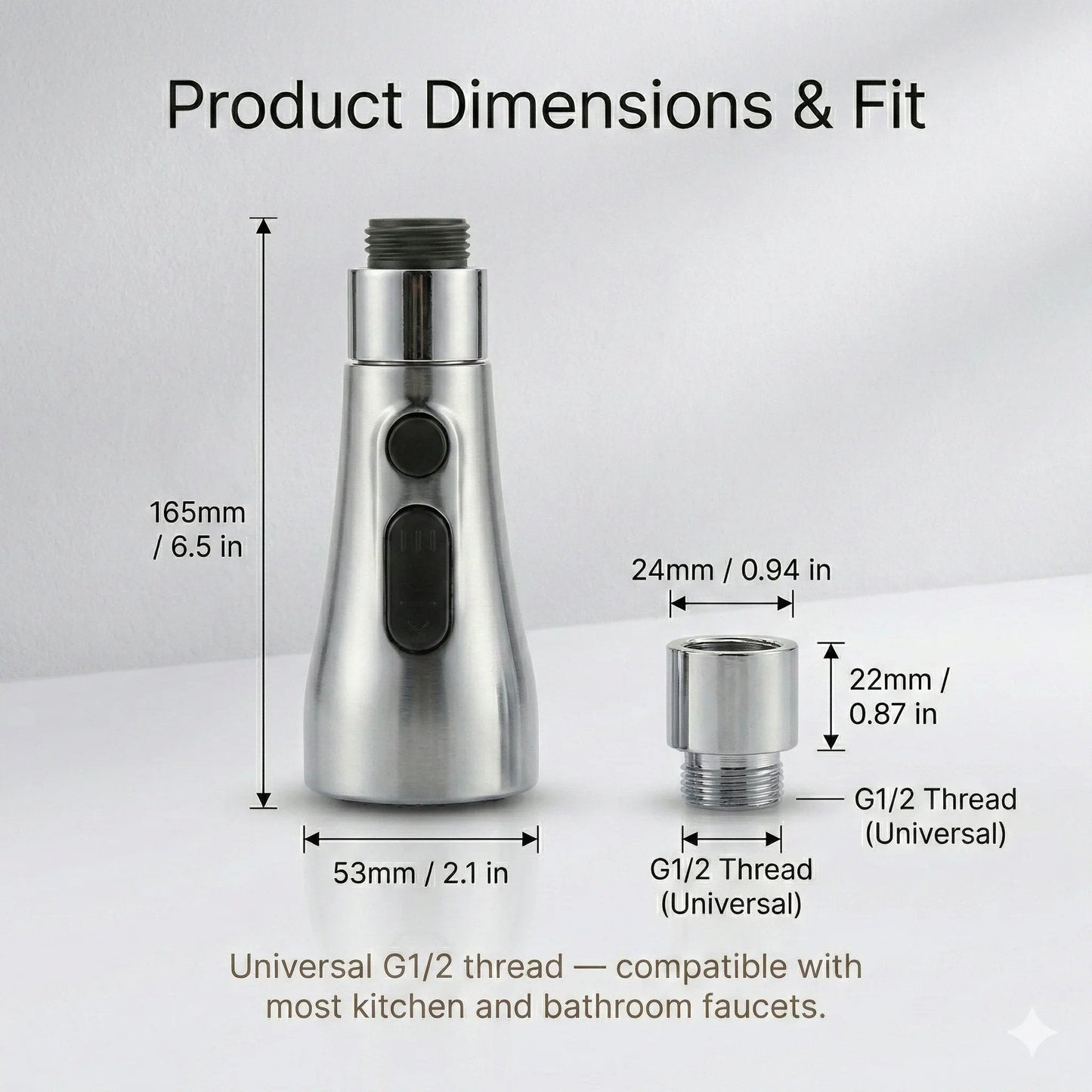 Flexible Tap Extension | Rotate, Rinse & Save Water | Easy Fit for Any Sink
