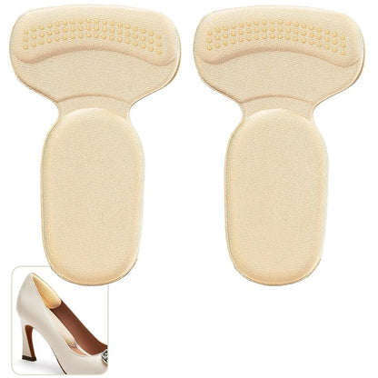 Plantillas Antideslizantes para Talón, Almohadillas Suaves Protectoras de Talón para Zapatos de Hombre y Mujer