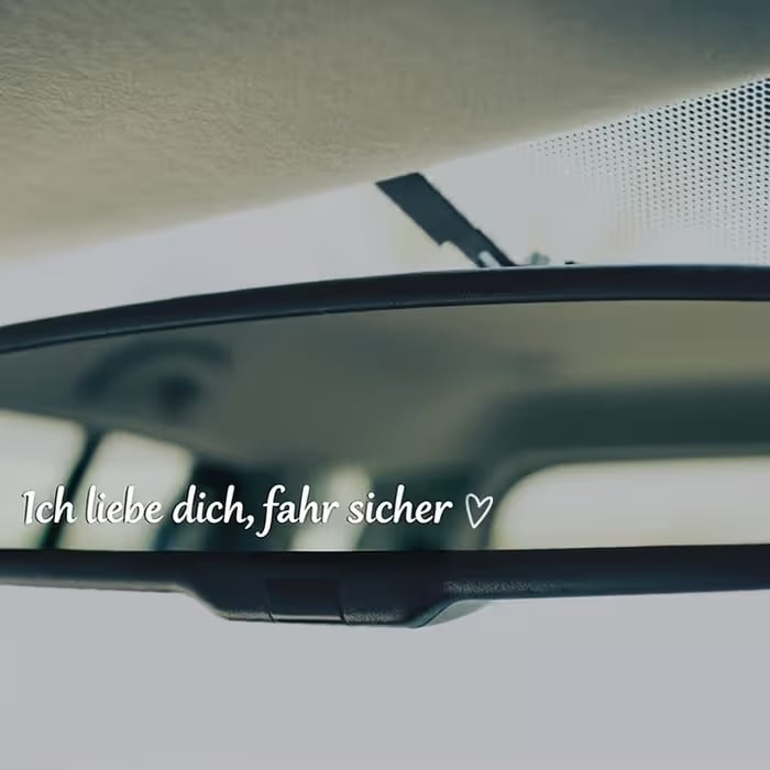 ✨💓“I love you, drive safe” sticker