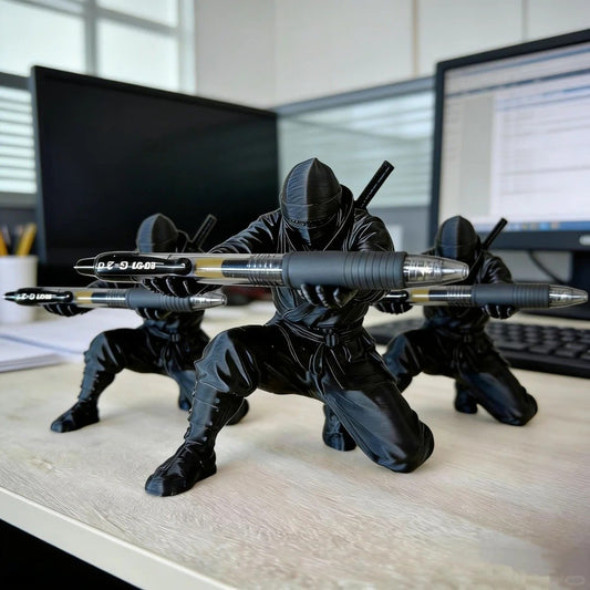 🔥¡Promoción de esta semana! ⚔️Soporte para bolígrafos de samurái impreso en 3D