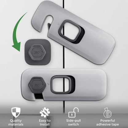 Proof Refrigerator Lock