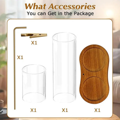 2 in 1 Incense & Candle Holder(Fragrance-free)