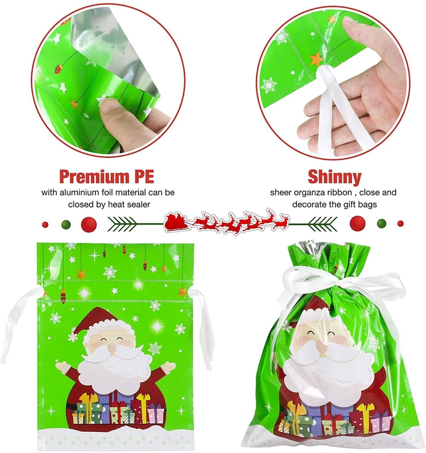 🎅Christmas Gift Bag With String