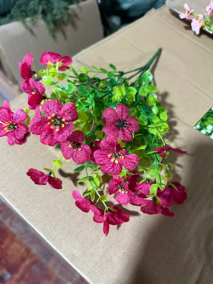 🌸🌱High-Grade Material Artificial Flowers 🌸 Fill 1 POT ( 6 pieces)