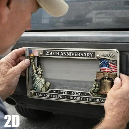 250th Anniversary Commemorative License Plate Frame