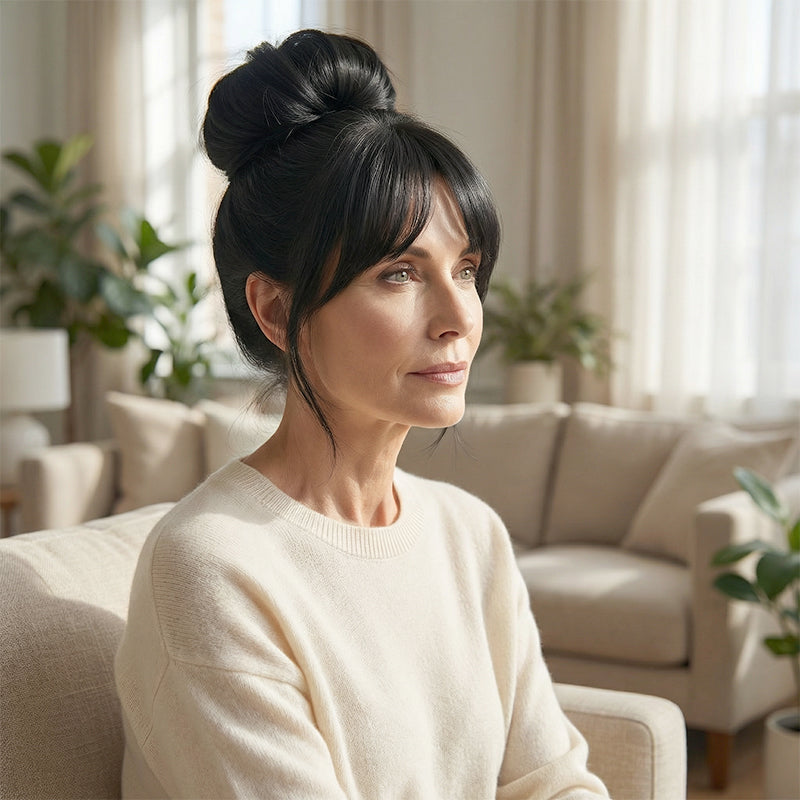 🎁 Limited Time Half Price - Seamless Clip-In Hair Topper 🥰