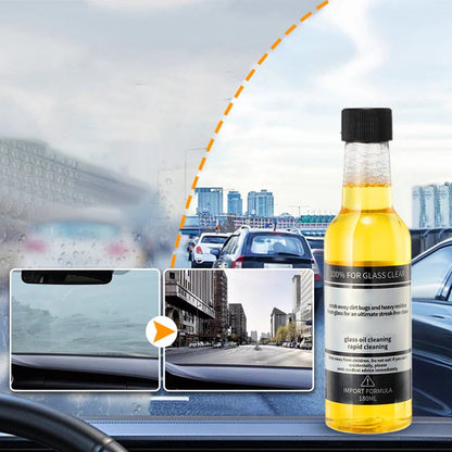 🚗 LIMITED-TIME 30% OFF! ✨ Car Glass Oil Film Stain Removal Cleaner – Powerful, Mild, Protective Coating 💎