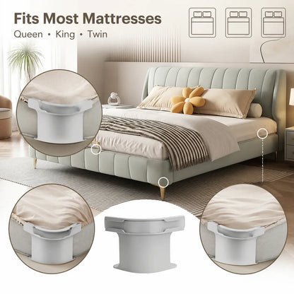 😴Secure Fit Sheet Holders – Wrinkle-Free. Slip-Free Bed