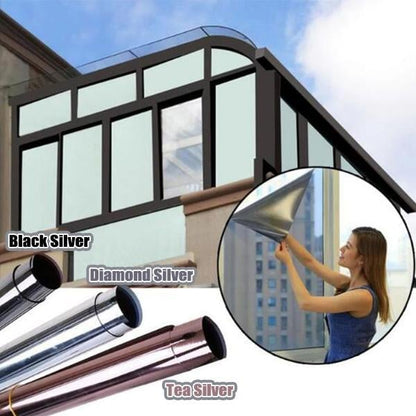 🔥 Heat-Insulating Privacy Film – UV Protection, Easy Application & Perfect for Home & Office 🏠