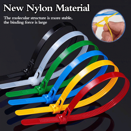 🔥Hot Sale - Buckle Self-locking Premium Nylon Cable Wire Ties