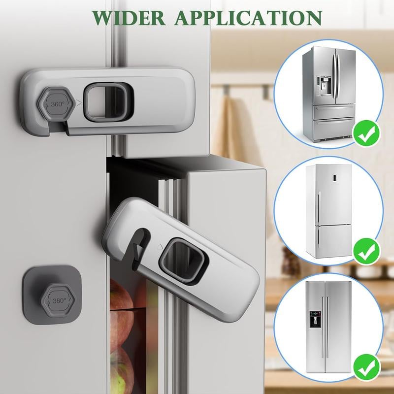 Proof Refrigerator Lock