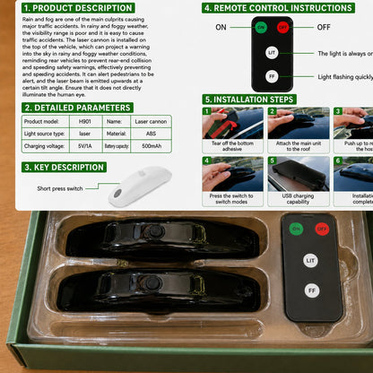 Ahlwoprime Laser Safety System