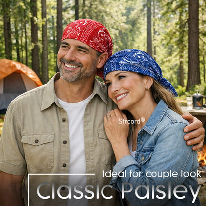 Outdoor Paisley Cooling Headscarf Cap