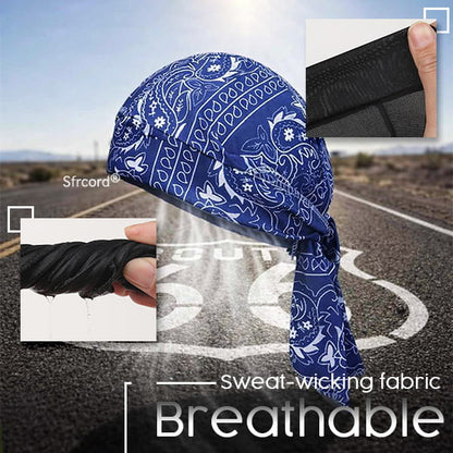 Outdoor Paisley Cooling Headscarf Cap