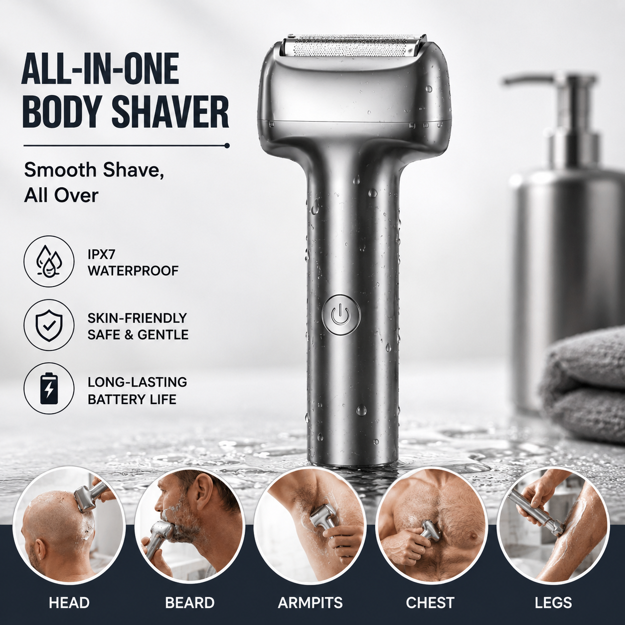 2026 Upgraded Electric Linear Shaver