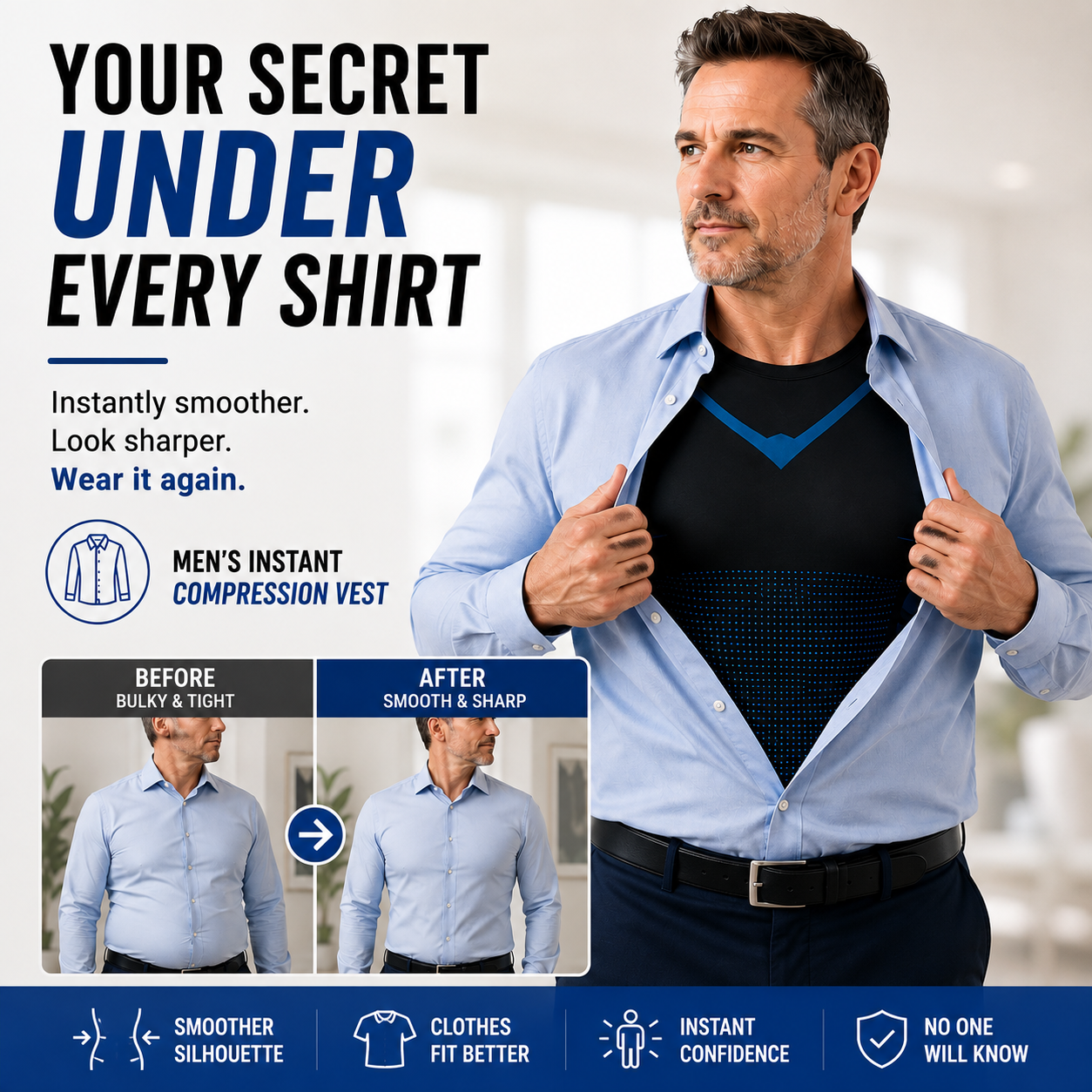 MEN'S INSTANT COMPRESSION VEST