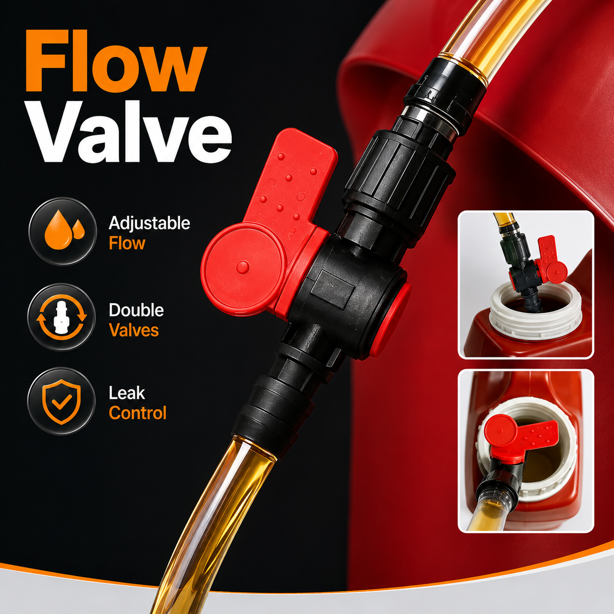 🔥LAST DAY 55% OFF🔥 Portable Manual Siphon Pump with 6.5 ft Hose
