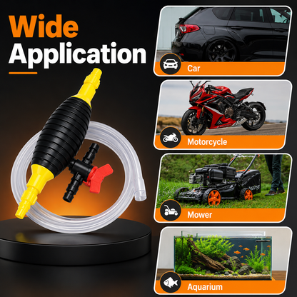 🔥LAST DAY 55% OFF🔥 Portable Manual Siphon Pump with 6.5 ft Hose