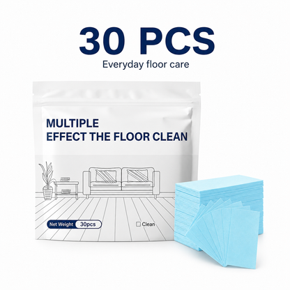 🌿 Multi-Surface Antibacterial Floor Cleaner Sheets – For Hardwood, Tile & Laminate 🛡️