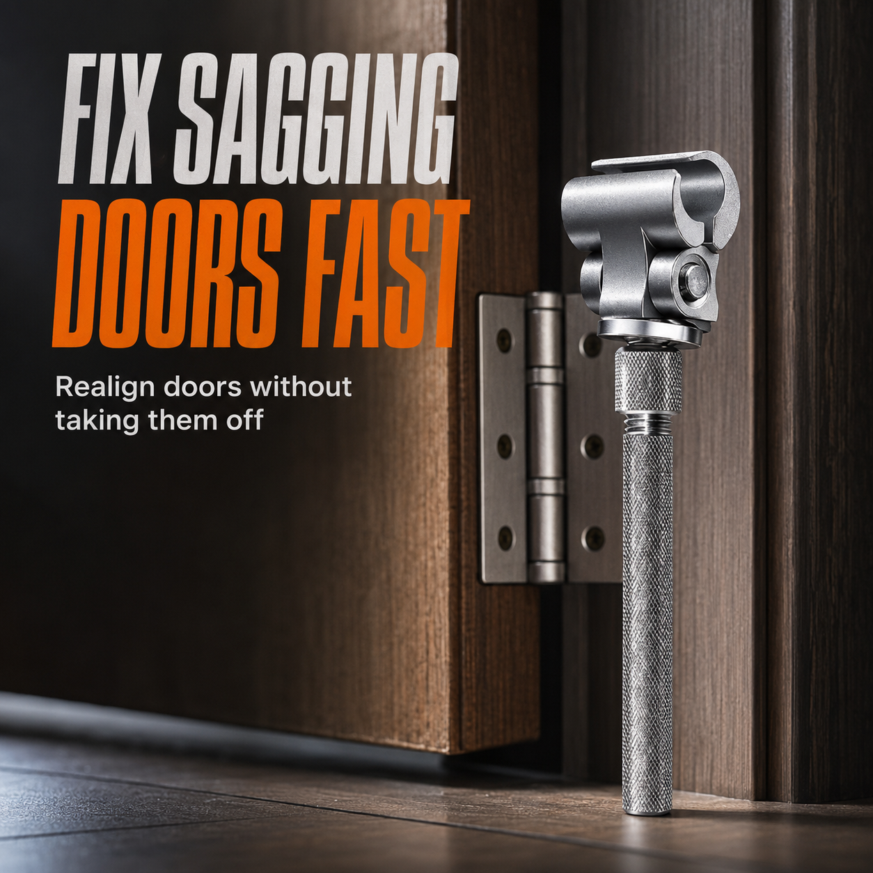 🔧 Adjustable Door Hinge Alignment Tool – Fix Sagging & Misaligned Doors