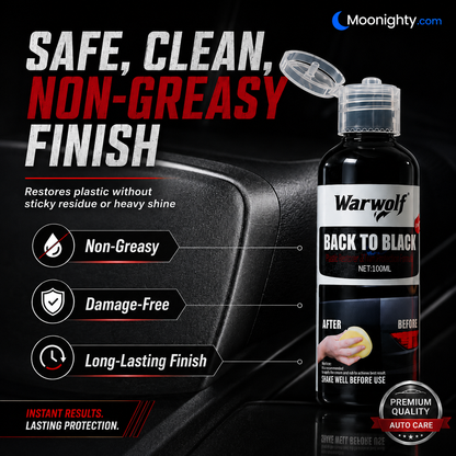 Professional Plastic Reviver for Cars