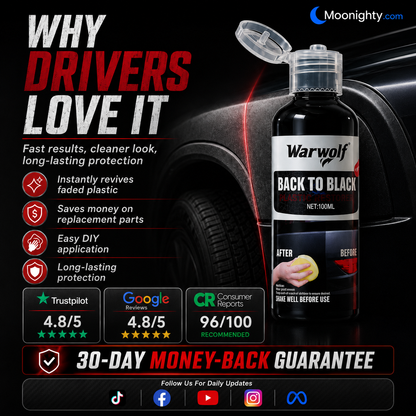 Professional Plastic Reviver for Cars